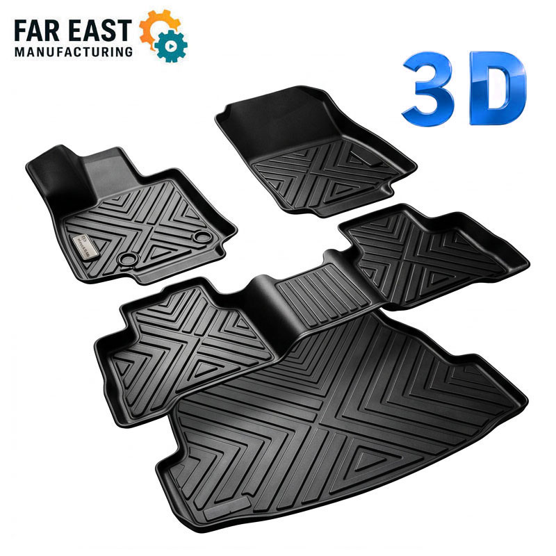 3D TPE autós padlószőnyeg