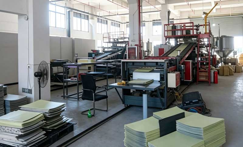1.ABS plastic sheet raw material for hard shell suitcase production